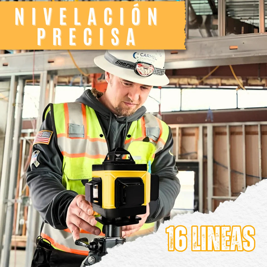 Nivel Laser PRO3 de 16 Lineas DeWalt Compact - 50%DESCUENTO