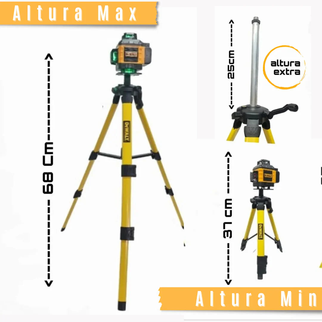 Nivel Laser PRO3 de 16 Lineas DeWalt Compact - 50%DESCUENTO